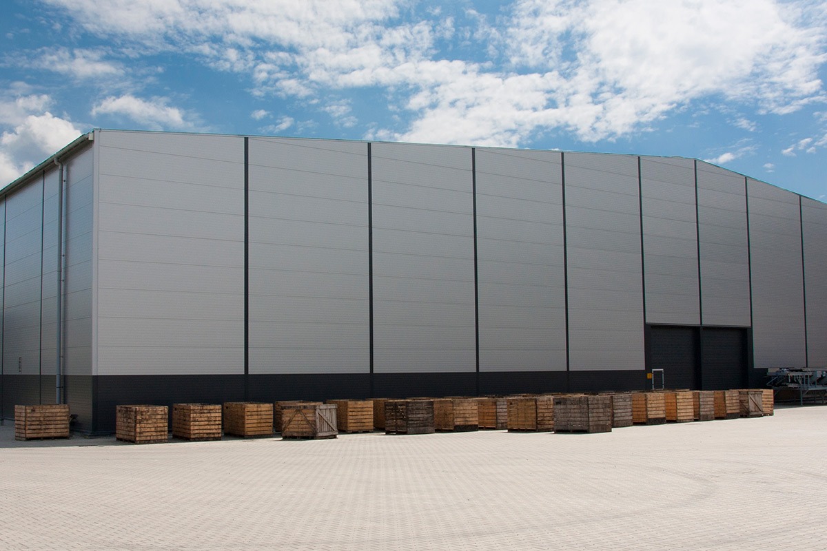 Paneltech sandwich panel warehouse