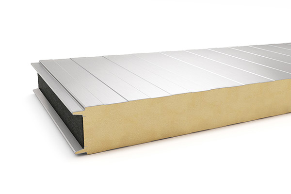 Sandwich panel PWPIR-S with visible lock